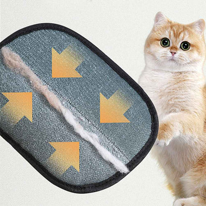 Pet Hair Remover Glove Deshedding Mitt for Dogs Cats Rabbits Long Short Hair