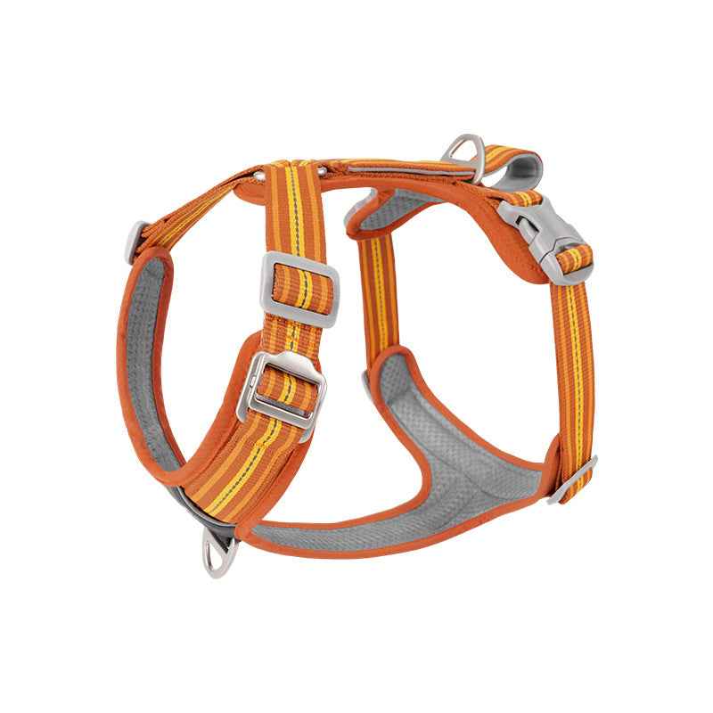 Outdoor Reflective Pet Harness Wear‑Resistant Adjustable Dog Cat Safety Vest