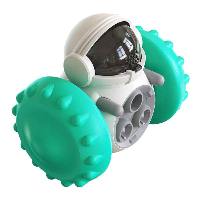 Cat Dog Slow‑Food Balance Car Toy Interactive Smart Feeding Fun Pet Trainer