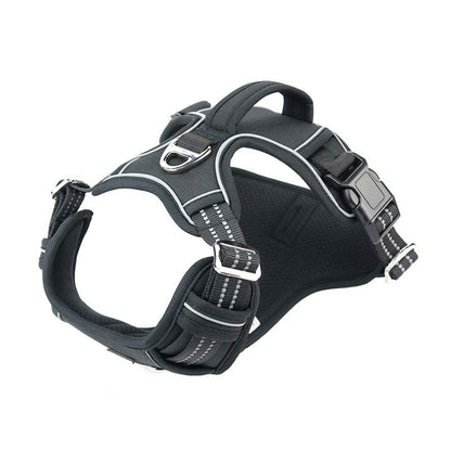 Durable Waterproof Pet Harness with Vertical Handle