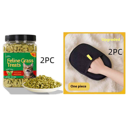 Feline Grass Treats – Organic Mint & Barley, Catnip Flavor