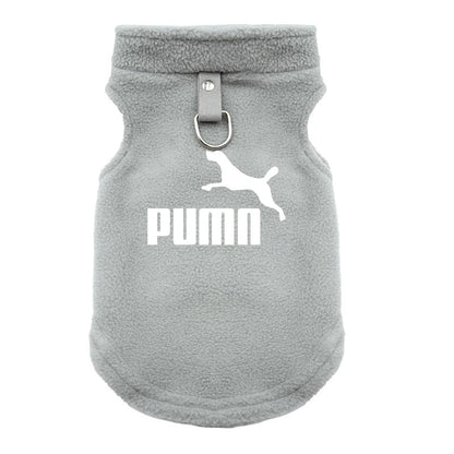 Dog Clothes harness vest Small Soft Fleece Coats Autumn Winter Warm Dogs Pets Clothing Brand Pullover - Needora