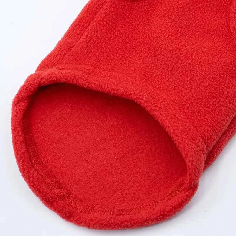 Dog Clothes harness vest Small Soft Fleece Coats Autumn Winter Warm Dogs Pets Clothing Brand Pullover - Needora