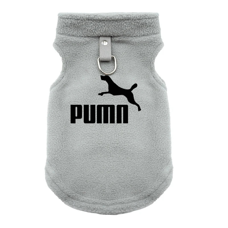 Dog Clothes harness vest Small Soft Fleece Coats Autumn Winter Warm Dogs Pets Clothing Brand Pullover - Needora