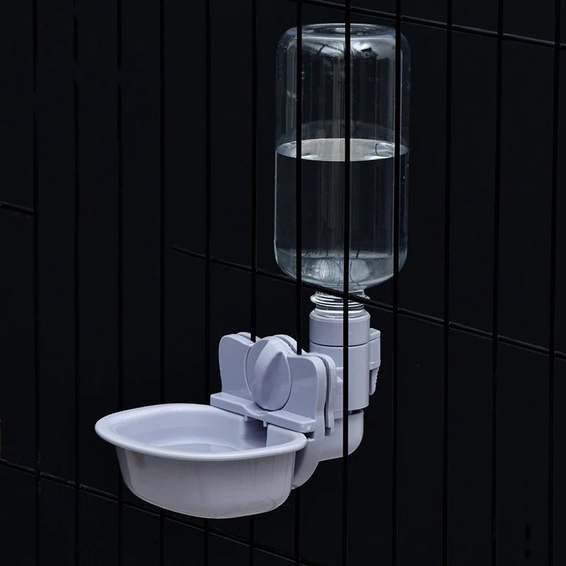 Dog hanging automatic drinking fountain cat drinking kettle watering device pet feeder bottle drinker - Needora