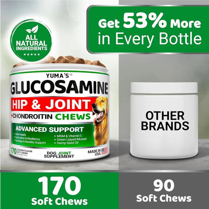 (2 Pack) Glucosamine for Dogs   Made in USA