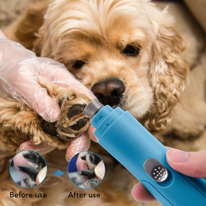 Electric Pet Nail Trimmer – Safe Adjustable Grooming Tool