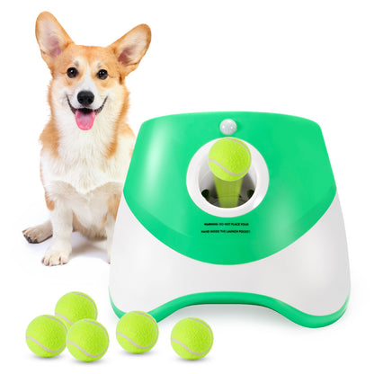 Automatic Ball‑Throwing Dog Toy – Pinball Launcher & Walking Companion
