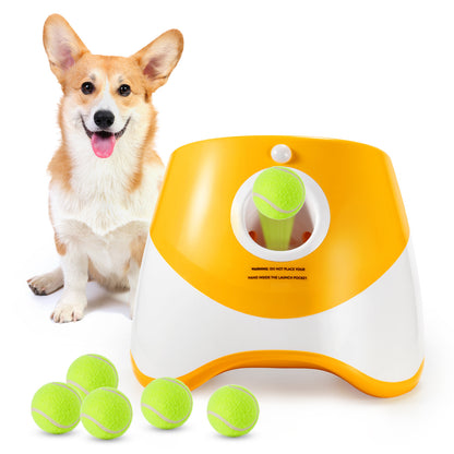 Automatic Ball‑Throwing Dog Toy – Pinball Launcher & Walking Companion
