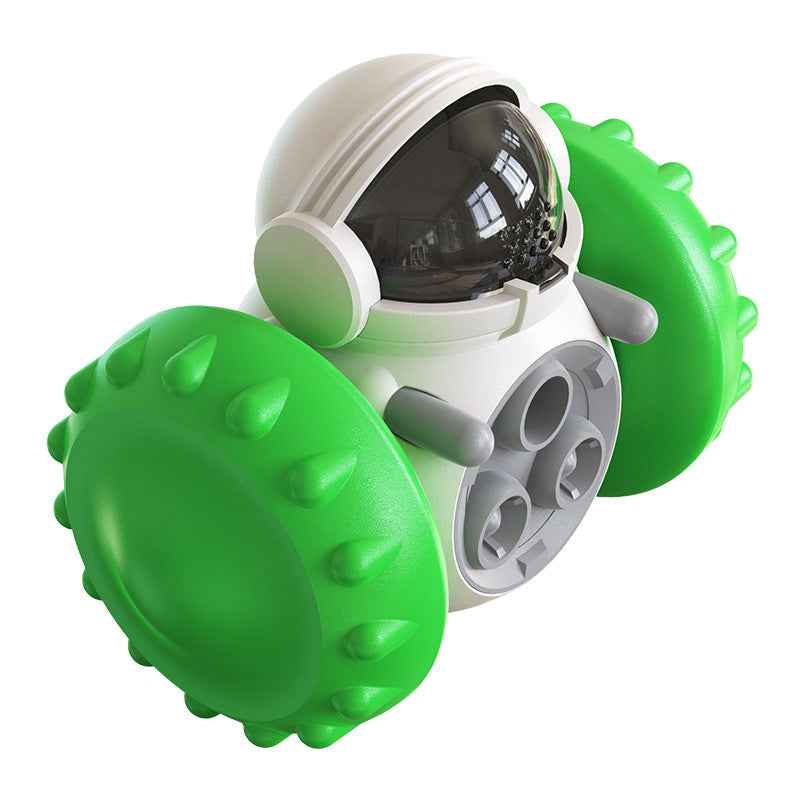 Cat Dog Slow‑Food Balance Car Toy Interactive Smart Feeding Fun Pet Trainer
