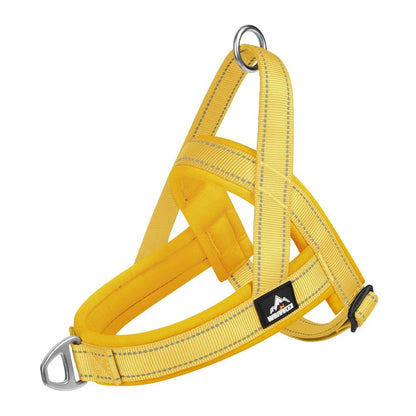 Escape-Proof No-Pull Dog Harness for Large Dogs, Heavy-Duty Front Clip Harness with Padded Chest, Reflective Strips for Safe Nig - Needora