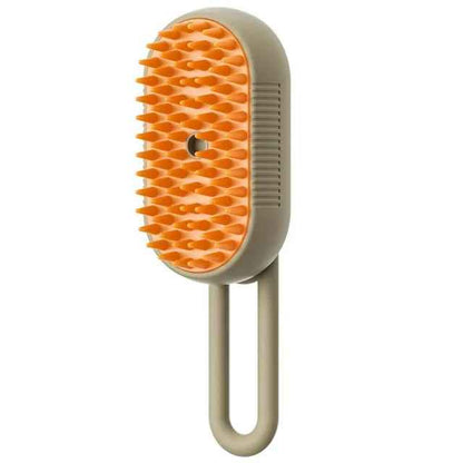 3‑in‑1 Cat Steam Brush Electric Pet Grooming Comb Hair Removal Massage Tool