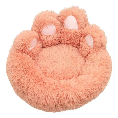 Hand‑Shaped Plush Pet Bed – Soft Sofa Nest for Dogs