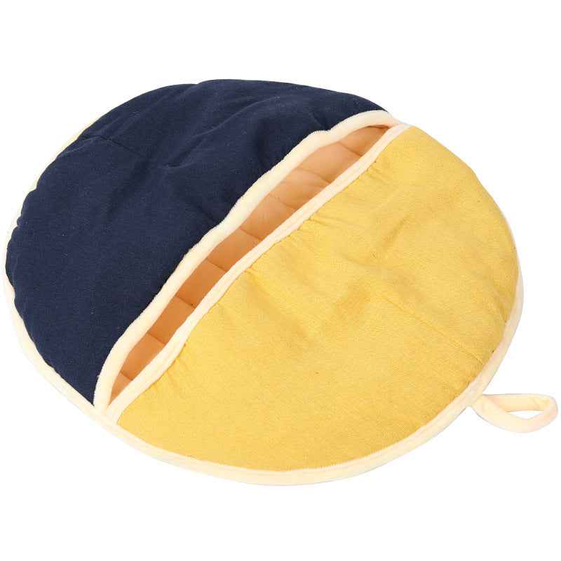 Cat Bed and Sleeping Bag with Dual Use Design