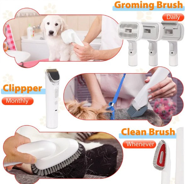 Pet All-in-One Hair Care Device