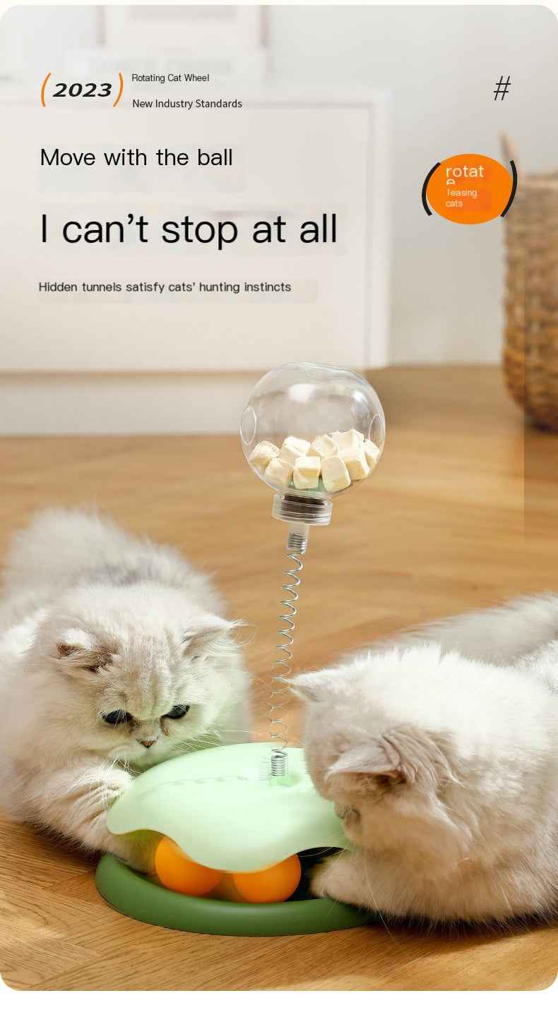 Cat Toy Leaky Ball (Single Piece)