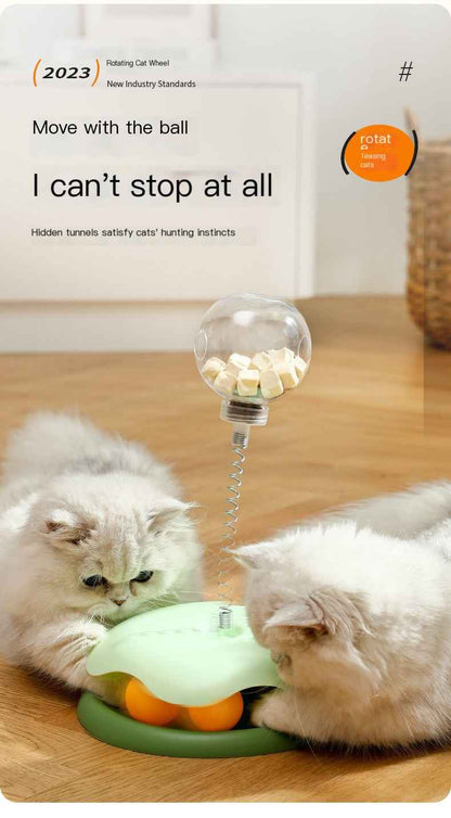 Cat Toy Leaky Ball (Single Piece)