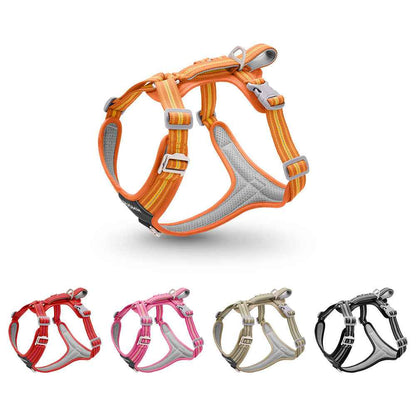Outdoor Reflective Pet Harness Wear‑Resistant Adjustable Dog Cat Safety Vest