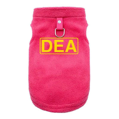 FBI Soft Dog Clothes Vest Warm Puppy Dogs Vest Cloak Pet Winter Clothing Jacket Coat Small Medium Dogs Outfit Chihuahua S-XL - Needora