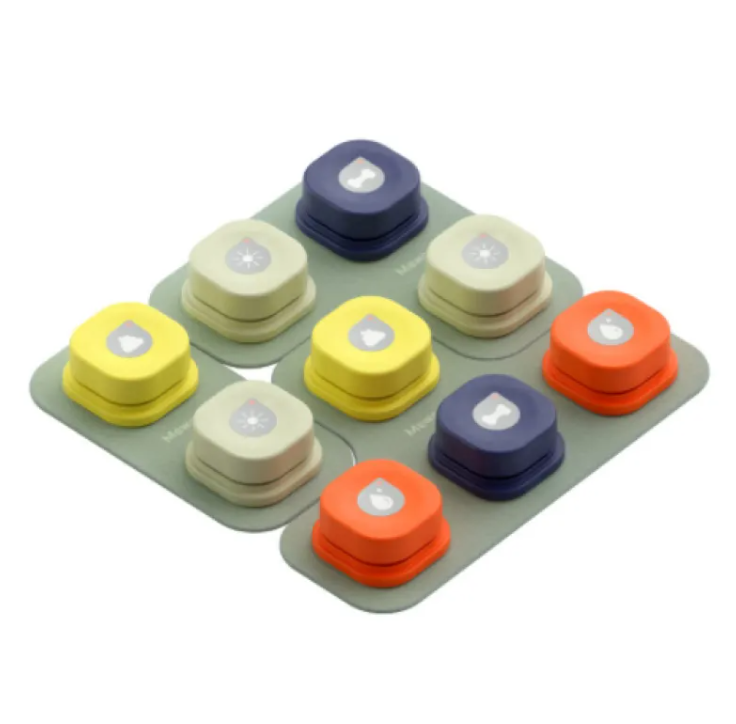 Interactive Pet Communication Button – Recordable Training & Talking Button for Dogs & Cats