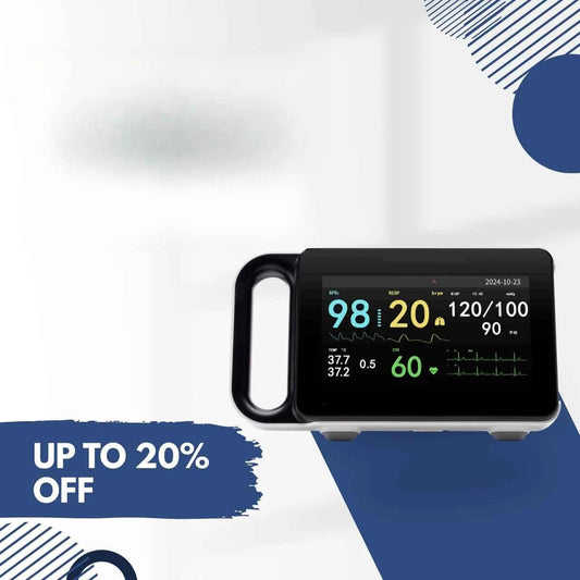 High-precision portable digital veterinary medical monitor multi-parameter vital signs equipment - Needora