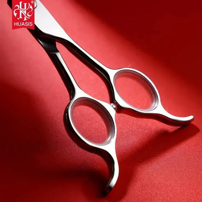 HUASIS 7 Inch New Fashion SUS440C Professional Pet Grooming Super Curved Scissors - Needora