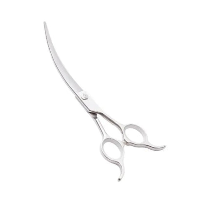 HUASIS 7 Inch New Fashion SUS440C Professional Pet Grooming Super Curved Scissors - Needora
