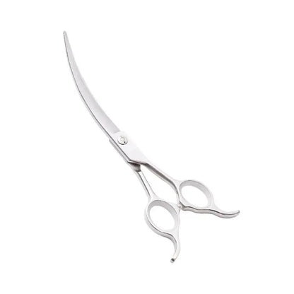 HUASIS 7 Inch New Fashion SUS440C Professional Pet Grooming Super Curved Scissors - Needora