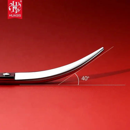 HUASIS 7 Inch New Fashion SUS440C Professional Pet Grooming Super Curved Scissors - Needora