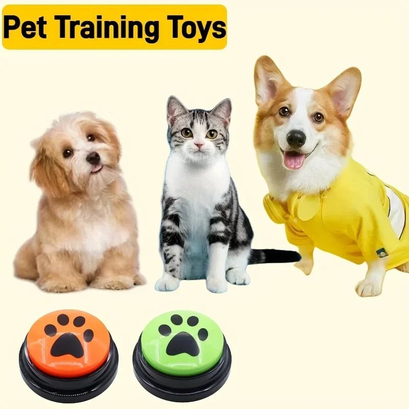 Interactive Dog Training Buttons Interactive Dog Training Buttons Recordable Talking Pet Communication Toy For Dog Cat Pet - Needora