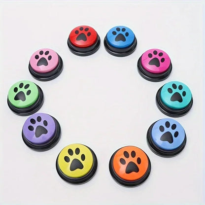 Interactive Dog Training Buttons Interactive Dog Training Buttons Recordable Talking Pet Communication Toy For Dog Cat Pet - Needora