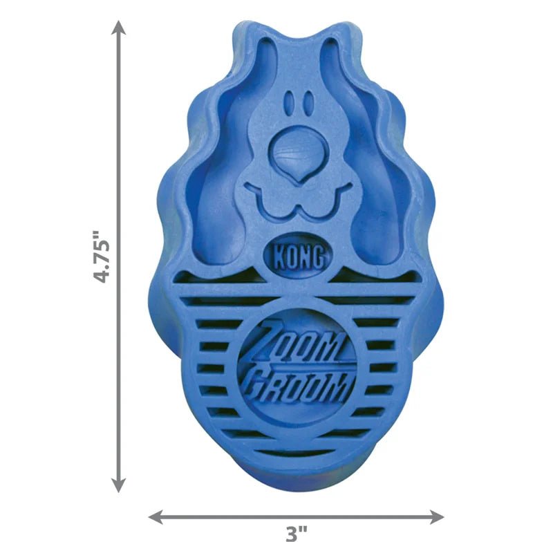 KONG Dog ZoomGroom Multi-Use Brush - Needora
