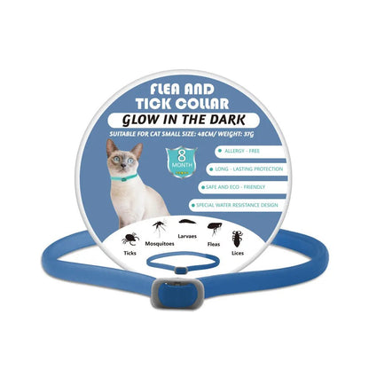 LED Luminous Pet Collar Insect Repellent – side view