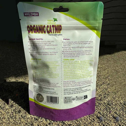 Organic 100% Natural High Quality Catnip Cattle Grass Mint Taste Funny Cat Toy New Cat Toy Interactive Cat Toys Pet Supplies - Needora