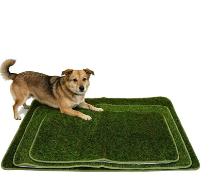 Pee Pad Pet Training Urine Diaper Pads Reusable Dog Pee Mat Washable Dog Grass with Washable Pee Pads - Needora