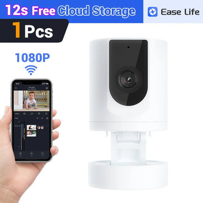Pet Camera ,Security Camera Indoor,Pet Camera with Phone App, ,Security Camera Indoor，Foldable Baby Camera for Home Security - Needora