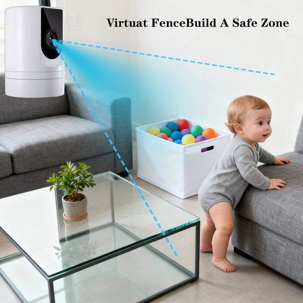 Pet Camera ,Security Camera Indoor,Pet Camera with Phone App, ,Security Camera Indoor，Foldable Baby Camera for Home Security - Needora