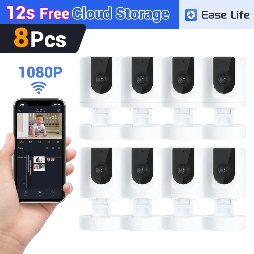Pet Camera ,Security Camera Indoor,Pet Camera with Phone App, ,Security Camera Indoor，Foldable Baby Camera for Home Security - Needora