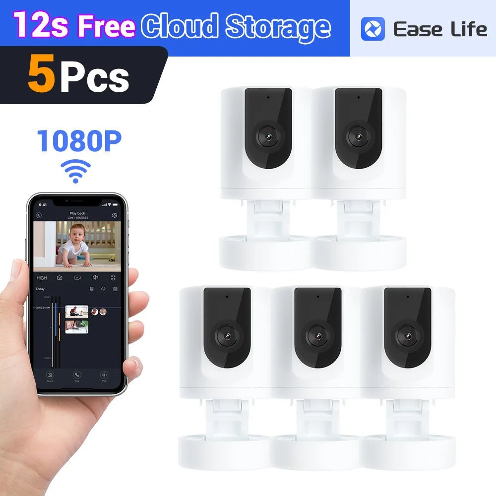 Pet Camera ,Security Camera Indoor,Pet Camera with Phone App, ,Security Camera Indoor，Foldable Baby Camera for Home Security - Needora