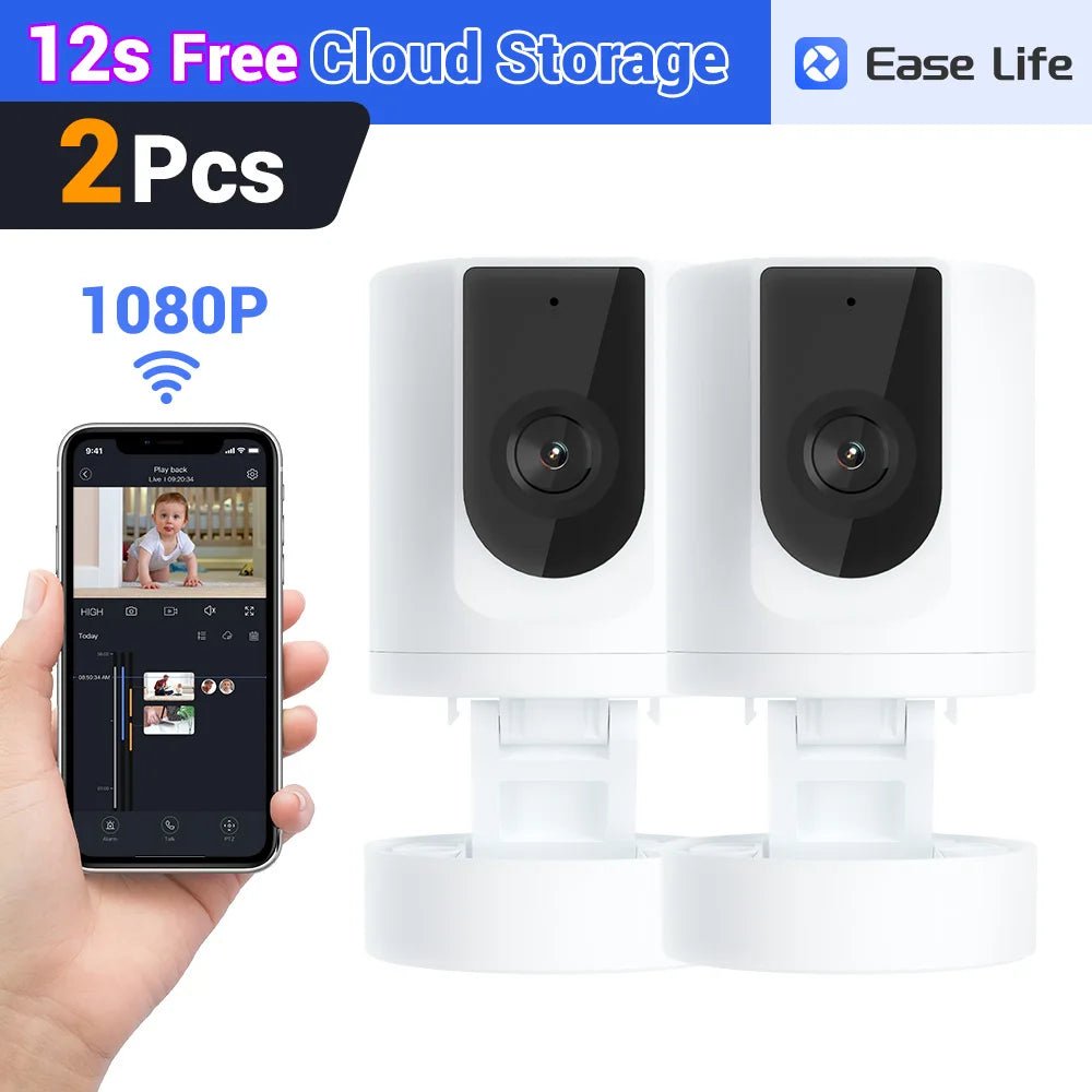 Pet Camera ,Security Camera Indoor,Pet Camera with Phone App, ,Security Camera Indoor，Foldable Baby Camera for Home Security - Needora