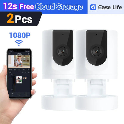 Pet Camera ,Security Camera Indoor,Pet Camera with Phone App, ,Security Camera Indoor，Foldable Baby Camera for Home Security - Needora