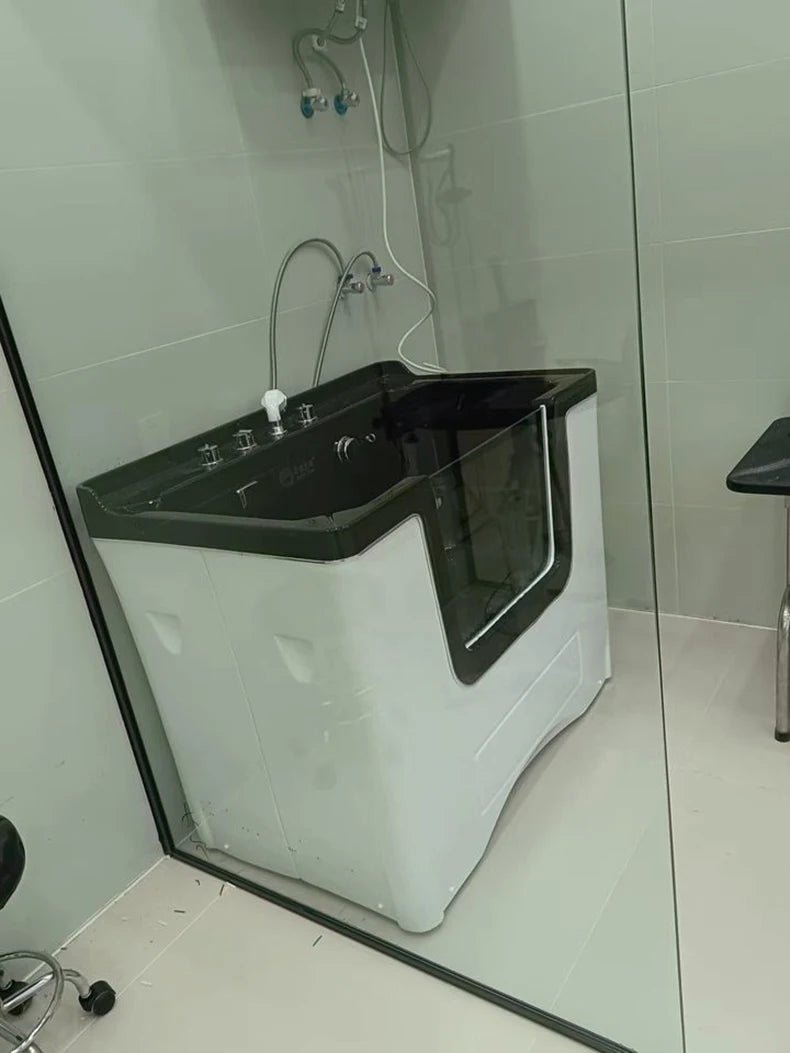 Pet Cat Dog SPA Machine Milk Bath Massage Bathtub Bathtub Bathtub Swimming Pool Large and Small Dog Bathing Pool - Needora