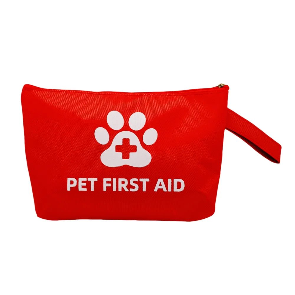 Pet Emergency Kit Dog Cat Travel Kit for Waterproof Resistant High Visibility Reflective First Aid Pouch Dog Camping Essentials - Needora