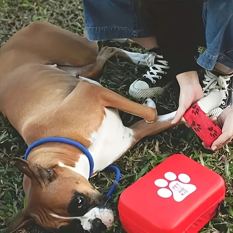 Pet First Aid Kit Multi-purpose Emergency Medical Portable Cat and Dog Medical Bag Outdoor Home Emergency edc Camping Hiking - Needora