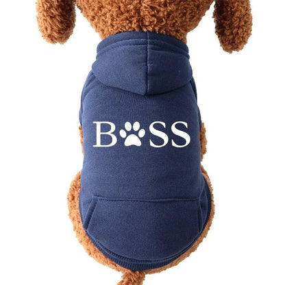 Pet Hoodies Adidog Clothes For Small Dogs Puppy Jacket Sweatshirt Coat Labrador Costume Autumn Winter Keep Warm Pets Clothing - Needora