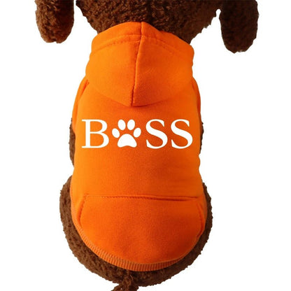 Pet Hoodies Adidog Clothes For Small Dogs Puppy Jacket Sweatshirt Coat Labrador Costume Autumn Winter Keep Warm Pets Clothing - Needora