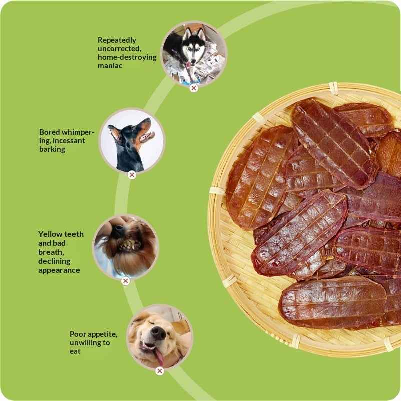Pet Snacks Thin Slices No Additives For Training Rewards And Teeth Grinding - Needora