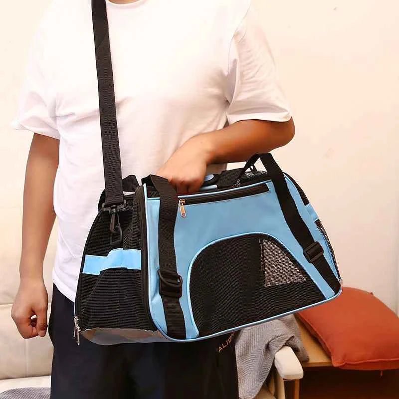 Pet Travel Bag, Airline Approved Luggage Bag, Pet Travel Carry Bag Suitable for Small Dogs, Cats and Puppies, Small Animals - Needora