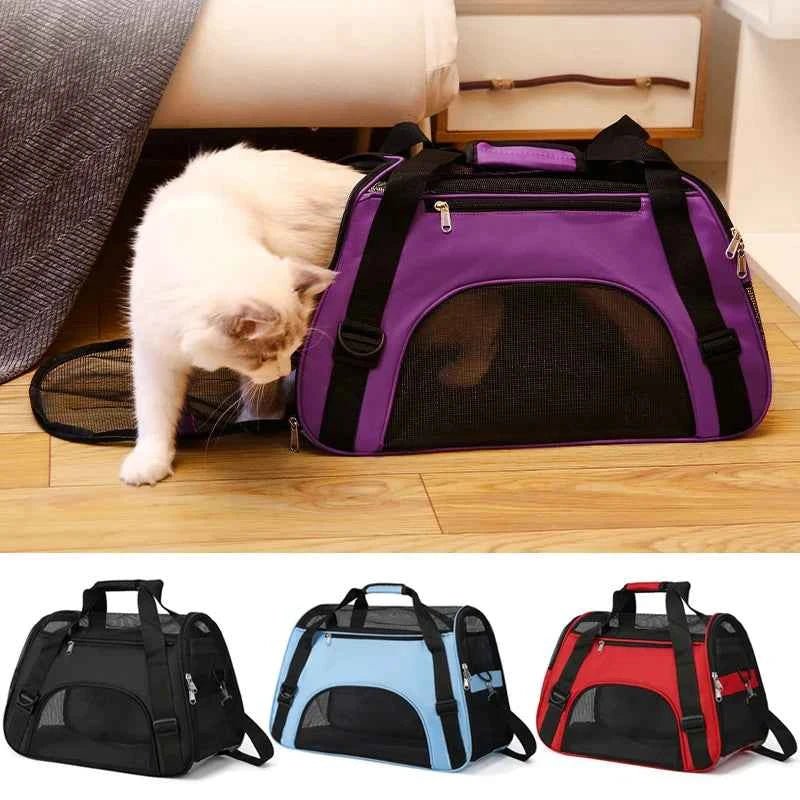 Pet Travel Bag, Airline Approved Luggage Bag, Pet Travel Carry Bag Suitable for Small Dogs, Cats and Puppies, Small Animals - Needora