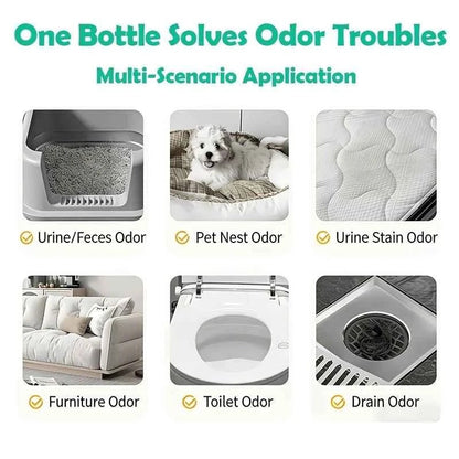 Pet Urine Odor Remover Spray-Heavy-Duty Urine Eliminator,Safe for Carpets,Floors & Furniture,Suitable for Dogs & Cats - Needora